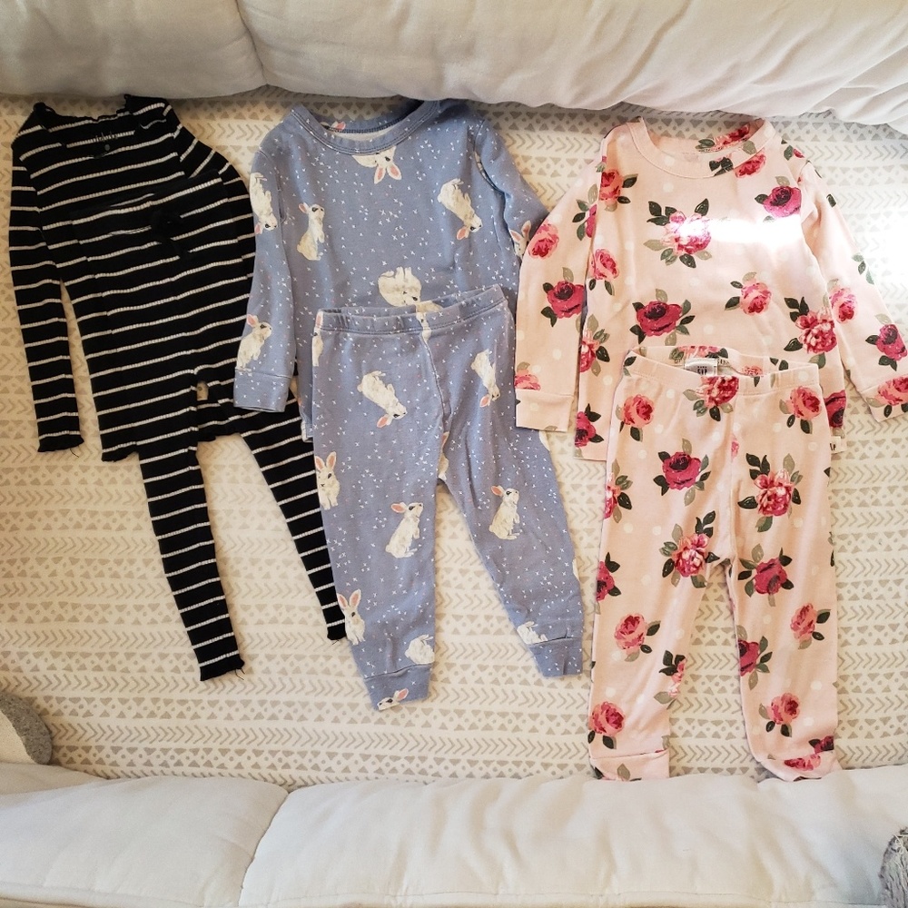 Girls Pajamas Bundle Size 12-18 months Gap